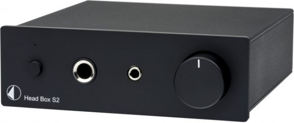 Head Box S2 Mikro High End Kopfhörerverstärker von Pro-Ject schwarz