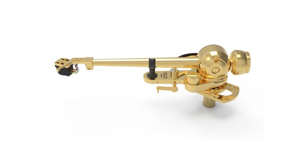 9 Zoll Reinsilberkabel Tonarm TA-9000 NEO Full Gold von Acoustic-Signature