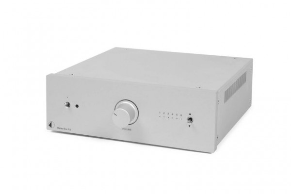 Stereo Box RS Highend Endverstärker von Pro-Ject silber