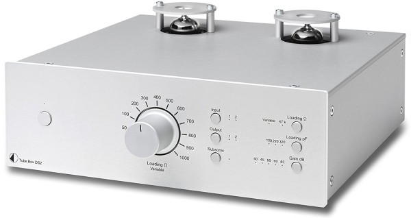 Tube Box DS2 Röhren Phono-Vorverstärker von Pro-Ject silber