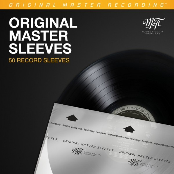 MFSL Original Innenhüllen Master Sleeves von Mobile Fidelity Sound Lab 50 Stück