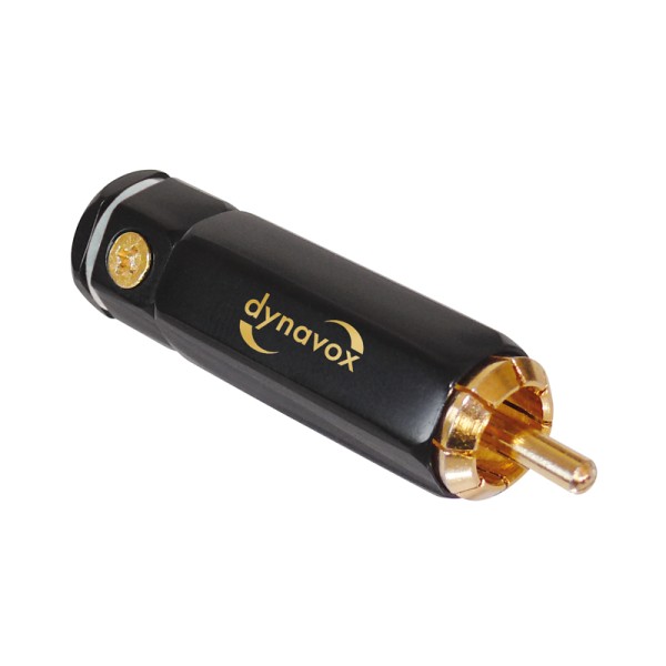 Dynavox High-End Cinch-Stecker weiß 206067