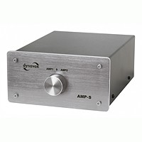 Dynavox AMP-S Verstärker/Boxen-Umschalter silber