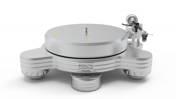 Plattenspieler Tornado NEO Silber ohne Tonarm & System von Acoustic-Signature